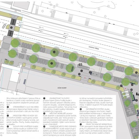 KONCEPČNÍ STUDIE OKOLÍ DOMU HUDBY